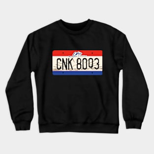 License Plate of the Winchesters Crewneck Sweatshirt